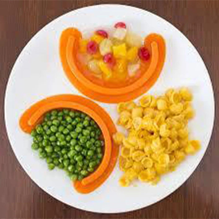 2-package Plate Divider Food Safe Silicone Food Separator Accessories Food Partition Plate Separator Kitchen Gadgets For Health BLYNTRA