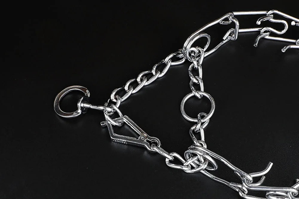 BLYNTRA Adjustable Pinch Collar with Safety Snap – No-Pull Training BLYNTRA