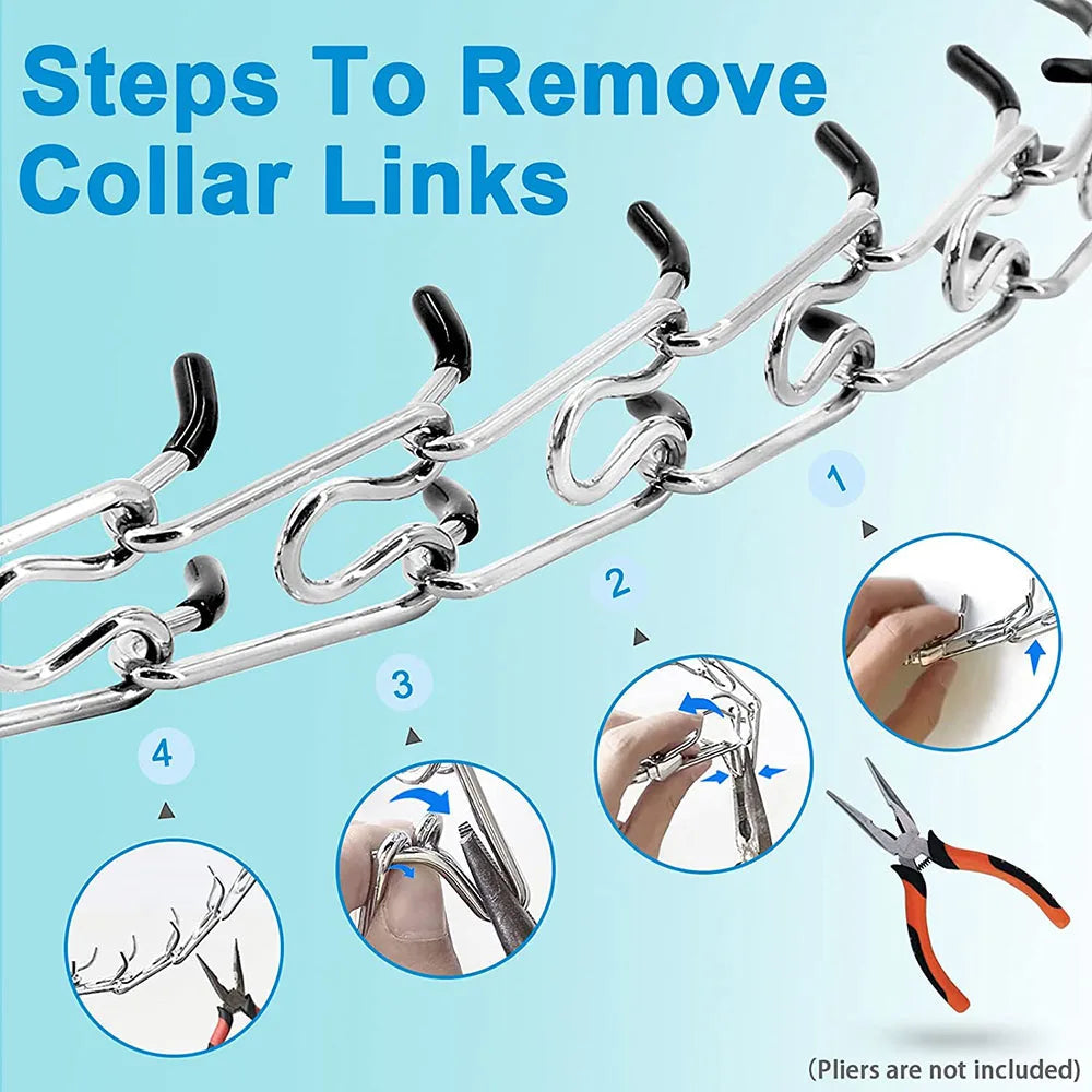 BLYNTRA Adjustable Pinch Collar with Safety Snap – No-Pull Training BLYNTRA