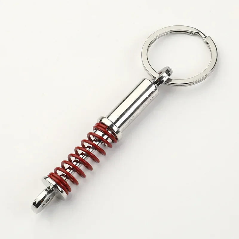 Creative Gear Head Keychain Speed Gearbox Keyring for Car Key Turbo Hub Brake Disc Pendant Shock Absorber Keys Holder Chain Ring BLYNTRA