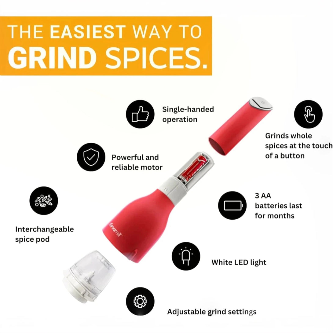 One-Touch Electric Spice Grinder BLYNTRA