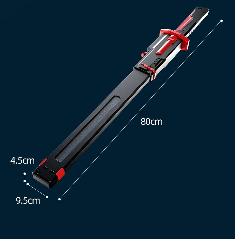 Colorful Streamer Glowing Sword Toys with Spark & Smoke Effect Light Sword Kids Adult Toys Holiday props sword Decompression Toy BLYNTRA