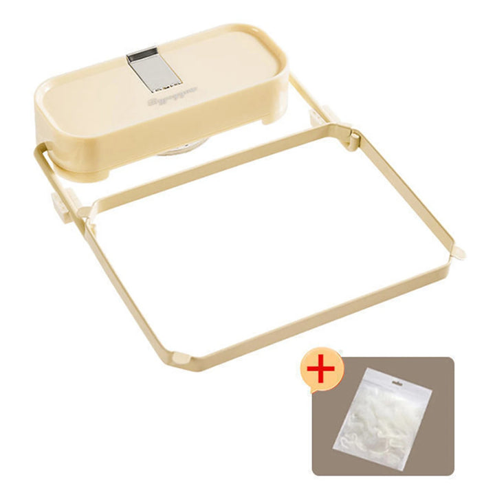 Kitchen Sink Filter Drainage Rack With 50pcs Fiter Mesh Foldable Trash Strainer Holder Garbage Net Shelf For Sink Accessory SHOPPING HUB