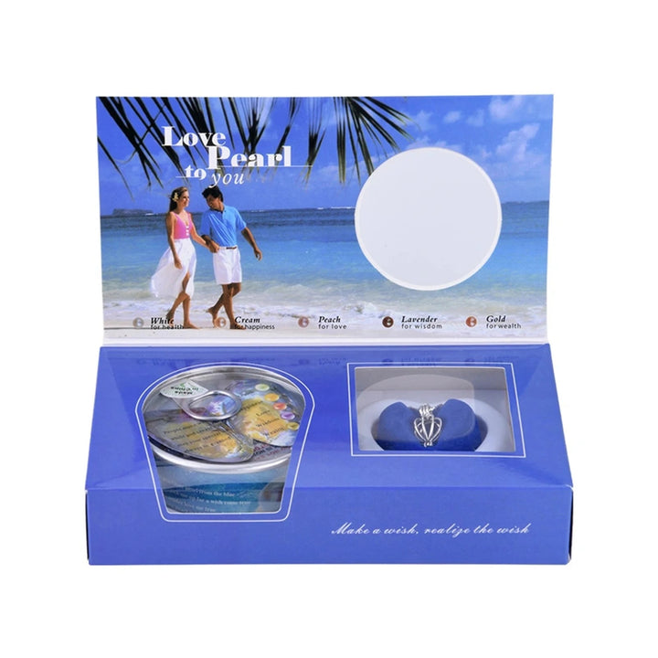 Wish Pearl Necklace Kit Innovative Wish Pearl Necklace Kit With Pendant Cage Monther's Day Valentine's Day Christmas Gifts BLYNTRA