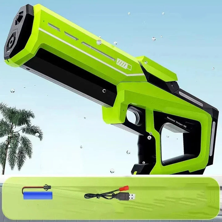 Electric Water Guns for Children Fully Automatic Water Absorption Continuous Launch Watergun Summer Outdoor Beach Toys for Kids BLYNTRA