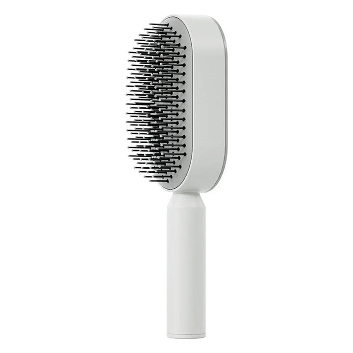 Airbag Massage Combs Self Cleaning Hair Brush Anti-static Wet Dry Curly Detangler Hairbrush Women Hairdressing Styling Hair Tool SHOPPING HUB