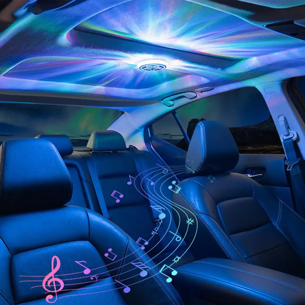 BLYNTRA Magnetic LED Car Roof Lights – Voice-Activated Star Mood Lamp BLYNTRA