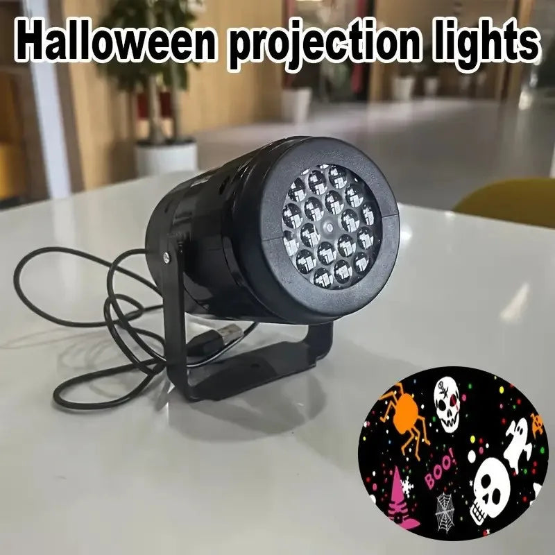 BLYNTRA Halloween Projector Light – Transform Your Yard into Haunted Magic BLYNTRA