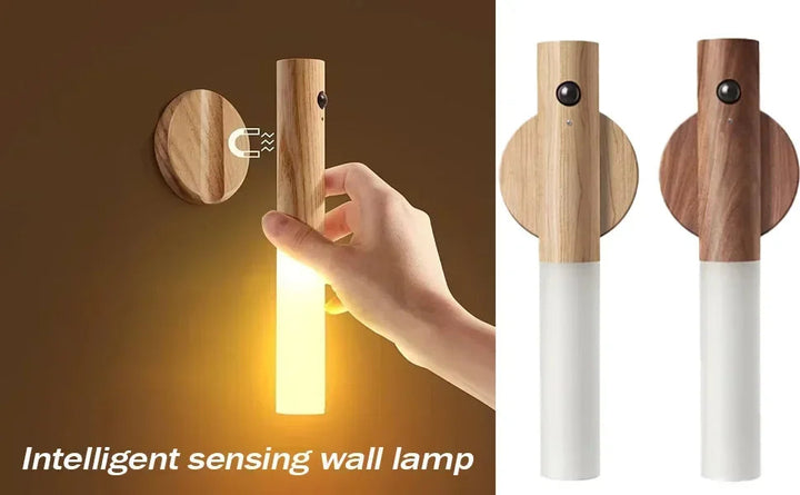 3D Folding Book Light LED Night Light 3-Color USB Charging Portable Wooden Magnetic Table Lamp Decoration Christmas Holiday Gift BLYNTRA