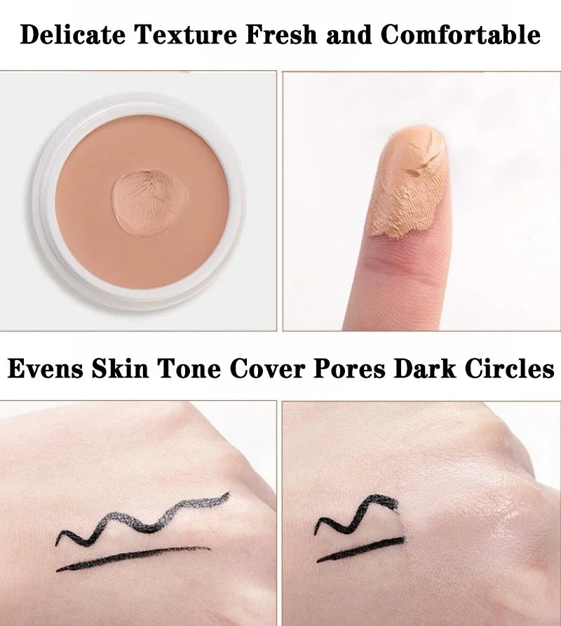 Concealer Full Coverage BB Cream Dark Circles Corrector Contour Eye Face Prime Makeup Waterpoof Nude High Coverage Base Makeup BLYNTRA