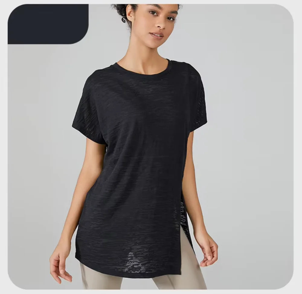 Women's Gym Clothing Summer Yoga Shirts & Blouses Fitness Sport Running T-shirt Female Short Sleeve Workout Sporty Woman Top BLYNTRA