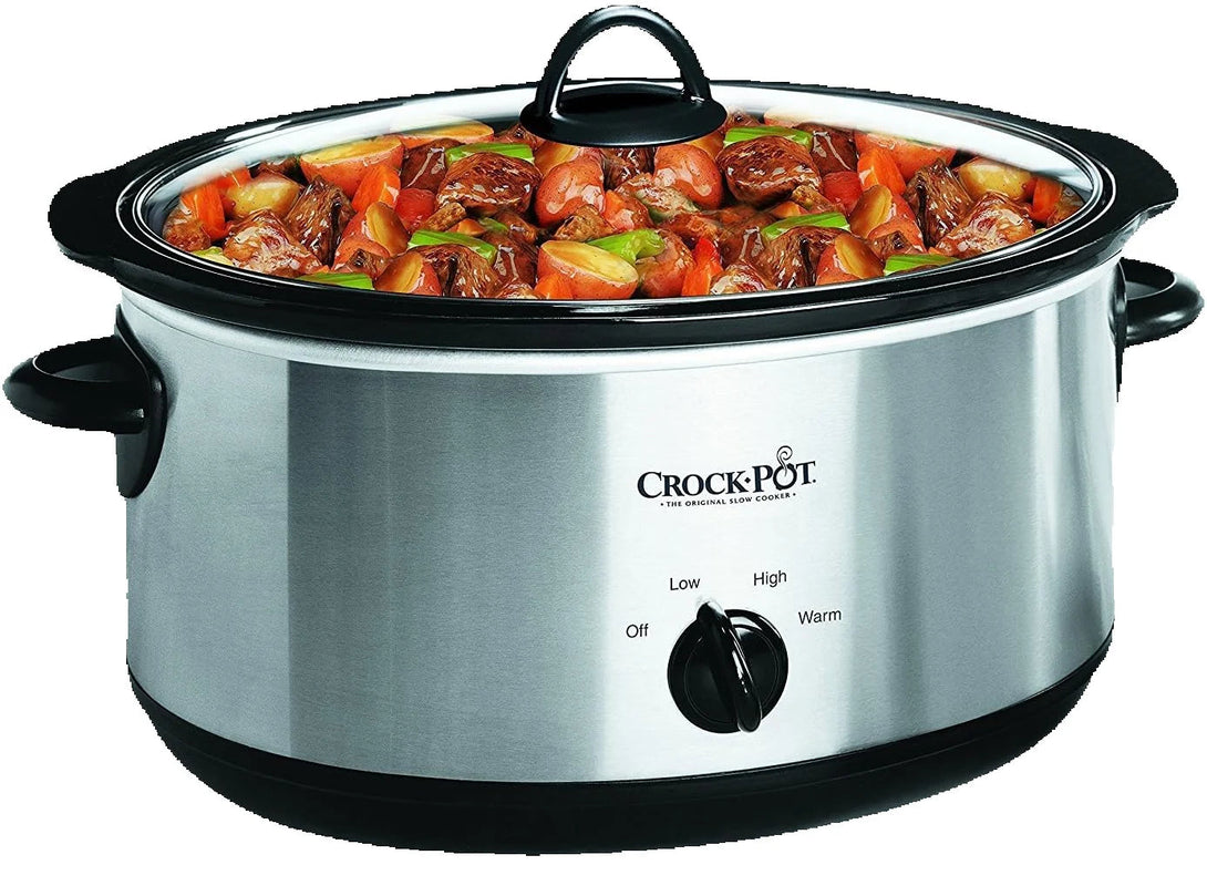 SMARTEST 7QT Manual Oval Slow Cooker BLYNTRA
