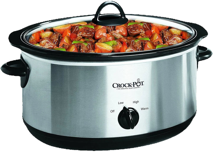 SMARTEST 7 Quart Oval Manual Slow Cooker BLYNTRA