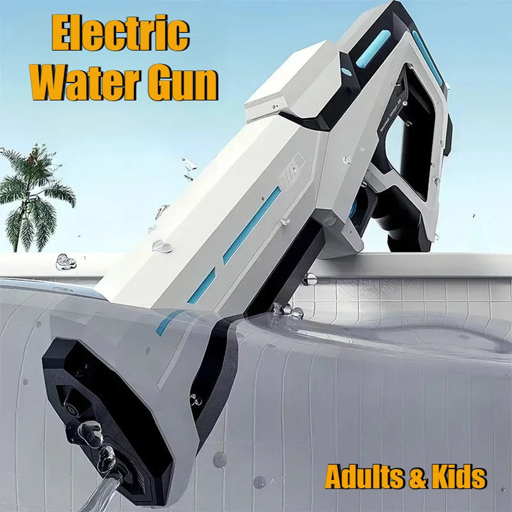 Electric Water Guns for Children Fully Automatic Water Absorption Continuous Launch Watergun Summer Outdoor Beach Toys for Kids BLYNTRA