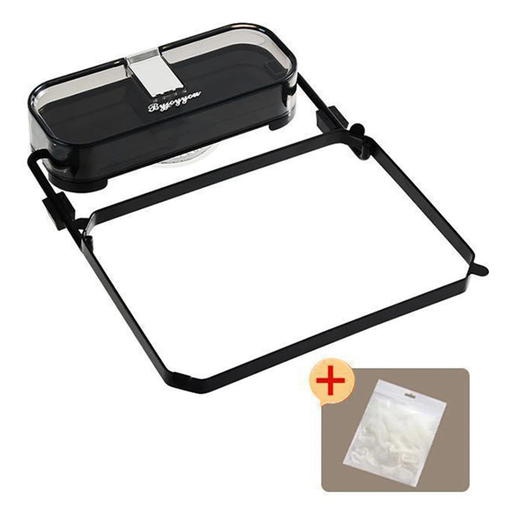 Kitchen Sink Filter Drainage Rack With 50pcs Fiter Mesh Foldable Trash Strainer Holder Garbage Net Shelf For Sink Accessory SHOPPING HUB