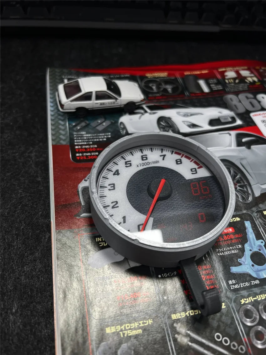 FRS FT86 SUBARU BRZ tachometer Key hook Keychain Key Holder Toyota GT86 Car pendant JDM Style Key Holder key ring Car accessorie BLYNTRA