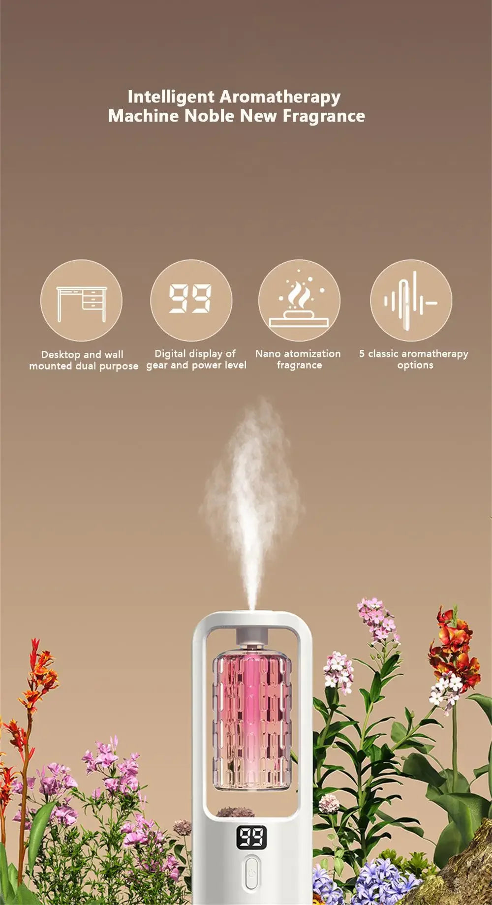 BLYNTRA Smart Humidifier & Diffuser – Hotel-Grade Air & Fragrance BLYNTRA
