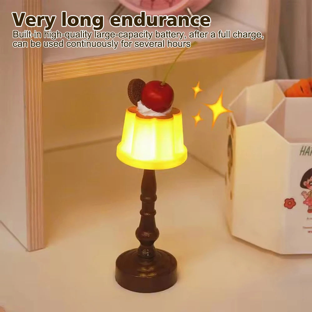BLYNTRA Kawaii Pudding Night Light – LED Desk & Bedside Lamp BLYNTRA