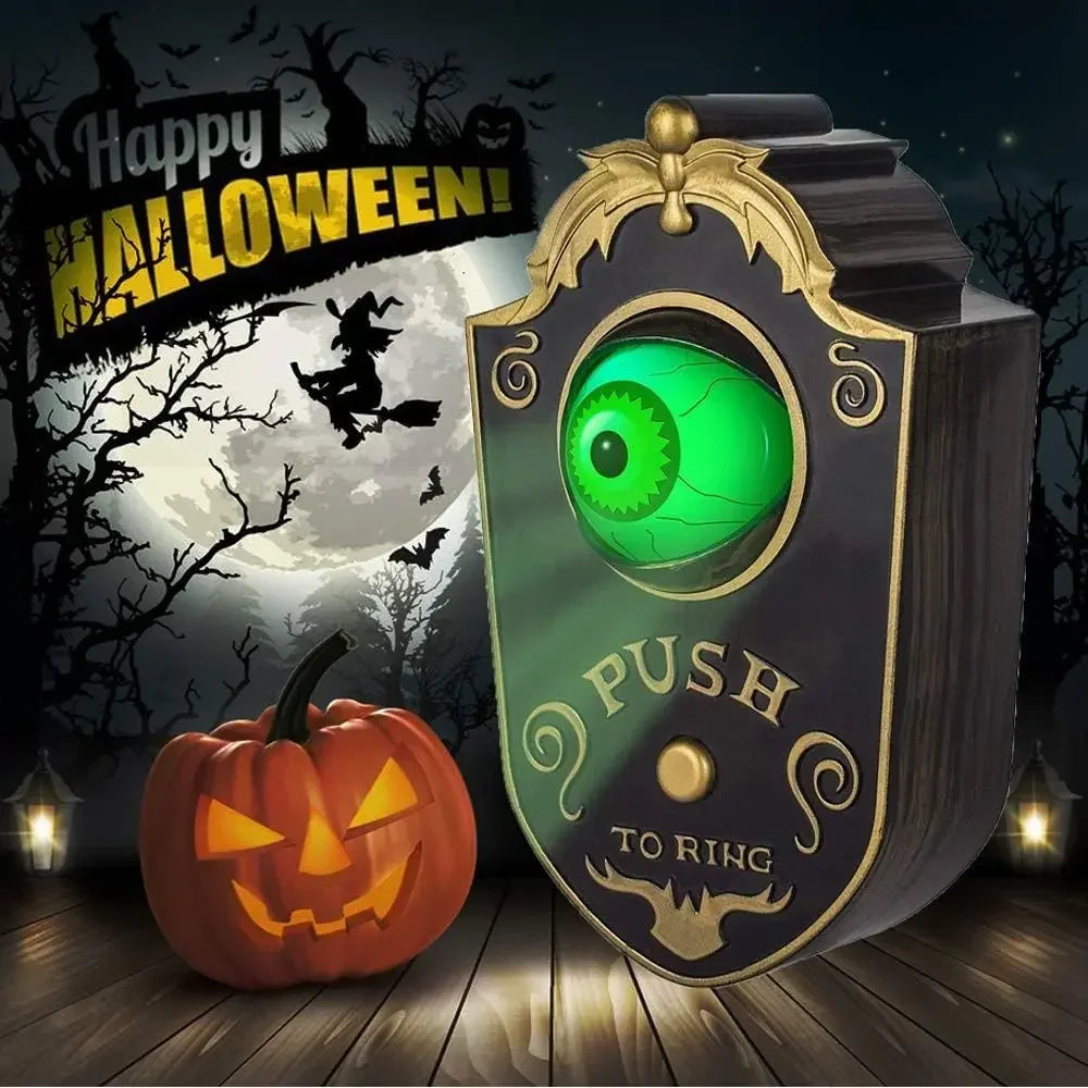 BLYNTRA Halloween Doorbell – Sound-Activated Scare for Haunted Houses BLYNTRA