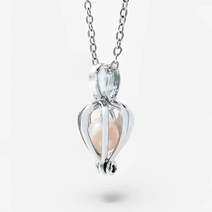 Wish Pearl Necklace Kit Innovative Wish Pearl Necklace Kit With Pendant Cage Monther's Day Valentine's Day Christmas Gifts BLYNTRA