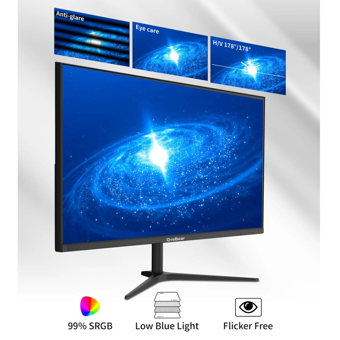 BLYNTRA GreBear 27-Inch Monitor – FHD 1080p IPS LED Display BLYNTRA