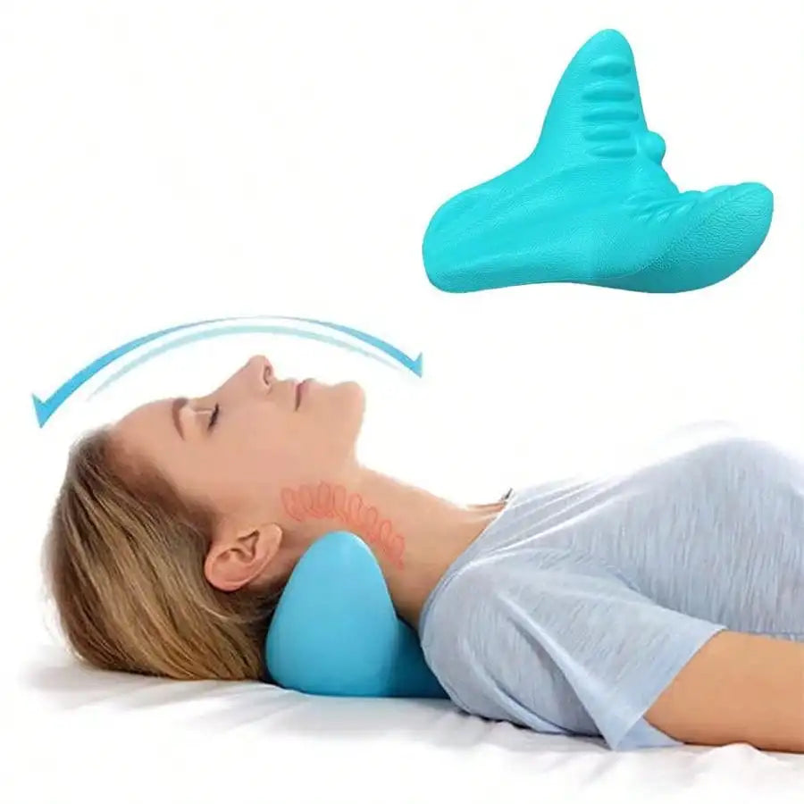 1pc Neck Massager Deep Kneading Relaxation Massager, Portable For Home And Travel BLYNTRA