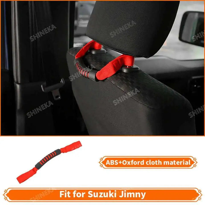 SHINEKA Car Red Interior & Exterior Decoration Cover fit for Suzuki Jimny 2007 2008 2009 2010 2011 2012 2013 2014 2015 2016 2017 BLYNTRA