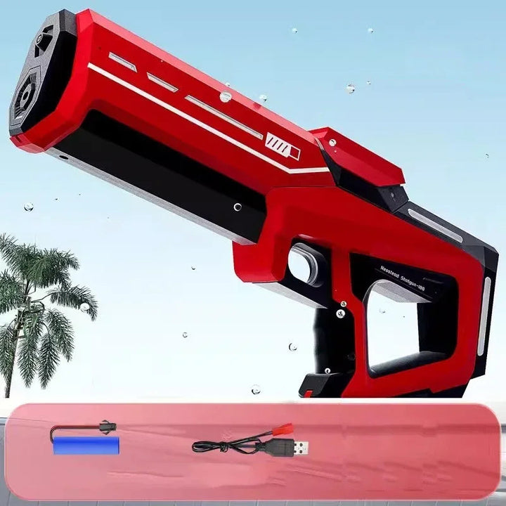 Electric Water Guns for Children Fully Automatic Water Absorption Continuous Launch Watergun Summer Outdoor Beach Toys for Kids BLYNTRA