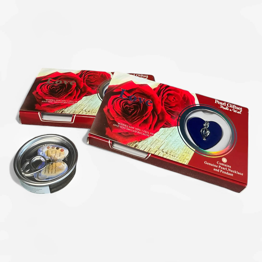 Wish Pearl Necklace Kit Gift Set BLYNTRA