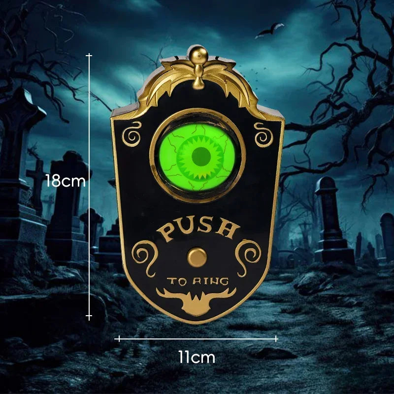 BLYNTRA Halloween Doorbell – Sound-Activated Scare for Haunted Houses BLYNTRA