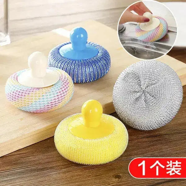 Steel Ball Pot and Dish Washing Tool Steel Ball Pot and Dish Washing Tool