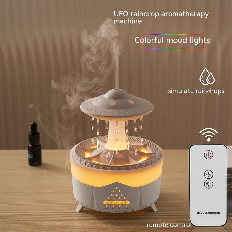 UFODrop USB Aroma Humidifier & Mist Diffuser Silicone Back Scrub Bath Brush