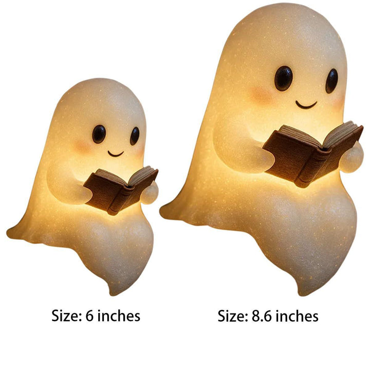 Cute LED Ghost Night Light Children's Nightlight Gift Bedside Sleep Lamp Halloween Decorations Lovely Ghost Lamp Warm Light Silicone Back Scrub Bath Brush