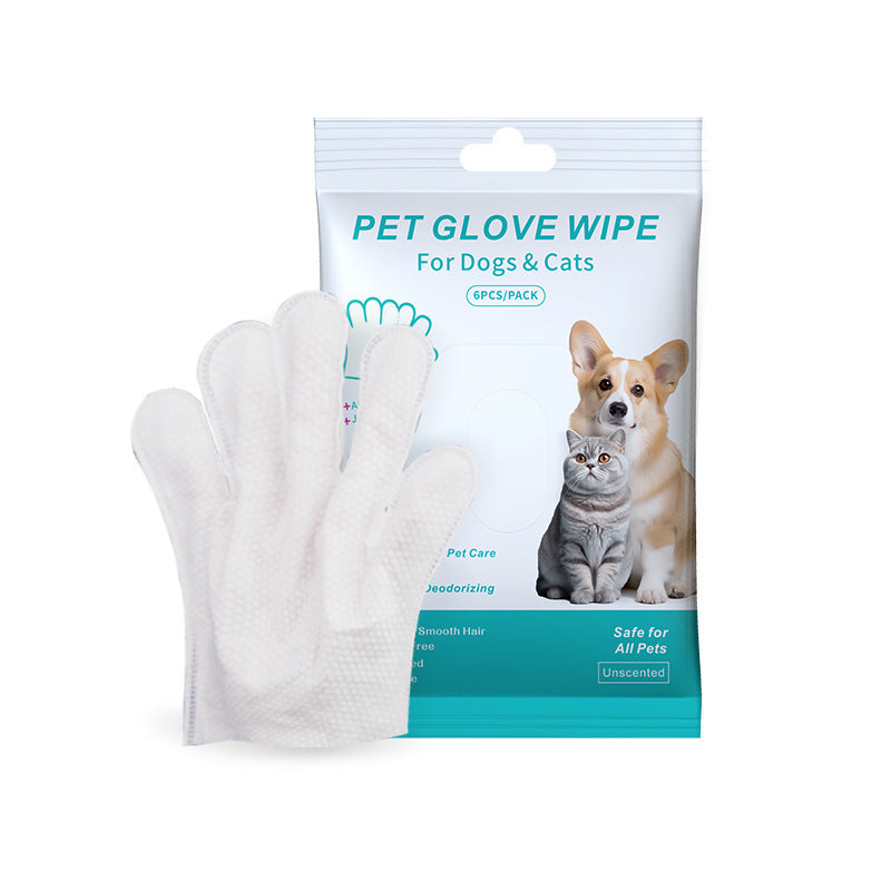 Disposable Pet Cleaning Gloves – Dry Grooming Mitts BLYNTRA