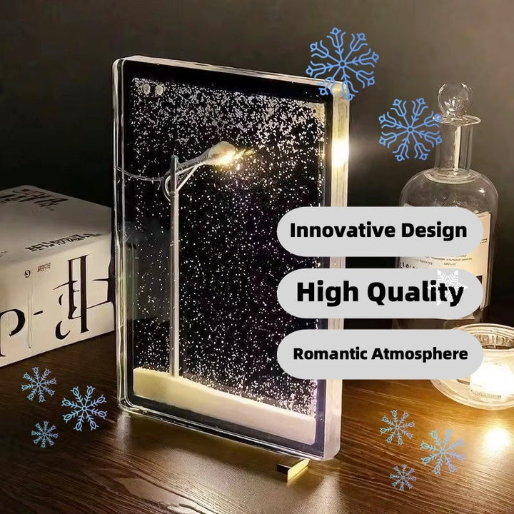 Magic Snowy Night Light | Christmas DIY Decor Blyntra