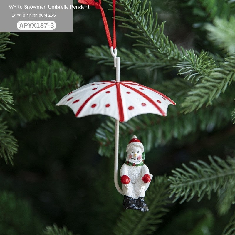 BLYNTRA Christmas Hot Air Balloon Pendant – Nordic Iron Tree Ornament Décor BLYNTRA