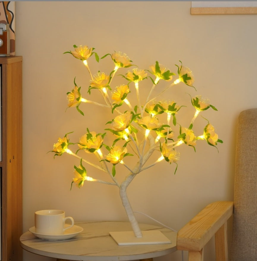 BLYNTRA™ LED Rose Tree Lamp – Romantic Ambient Night Light BLYNTRA
