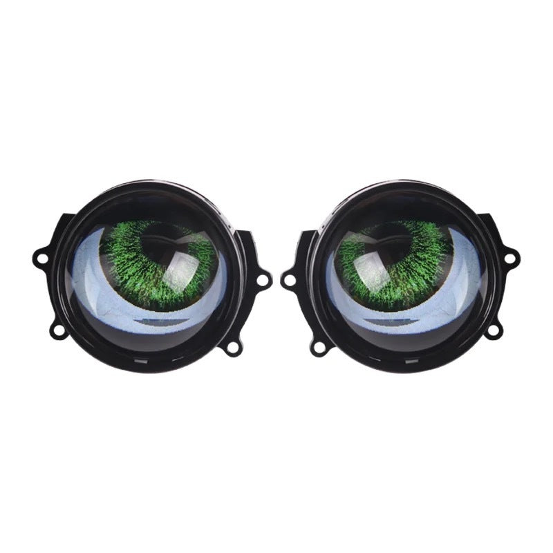 3-Inch LED Demon Eye Lamp for Car & Bike BLYNTRA
