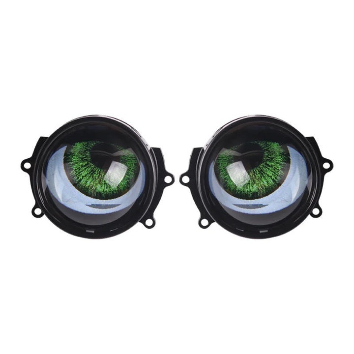 3-Inch LED Demon Eye Lamp for Car & Bike BLYNTRA