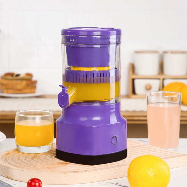 Electric Orange Juicer Lemon Juicer Squeezer Usb Rechargeable Citrus Juicer Machines Usb Rechargeable Portable Blender Kitchen Gadgets Silicone Back Scrub Bath Brush