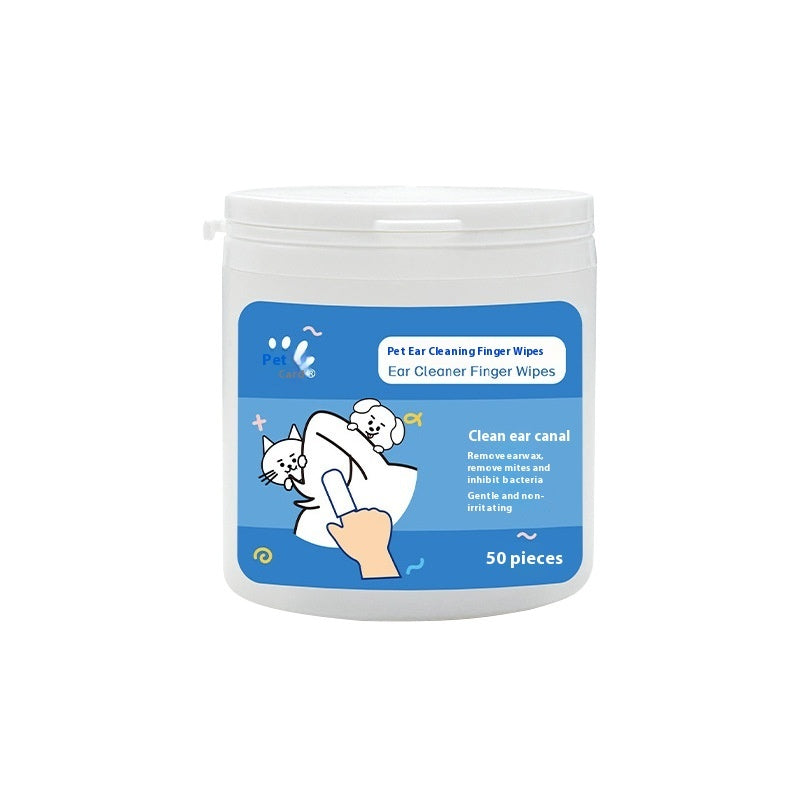 Pet Ear & Teeth Cleaning Wipes – Disposable Care for Cats & Dogs BLYNTRA