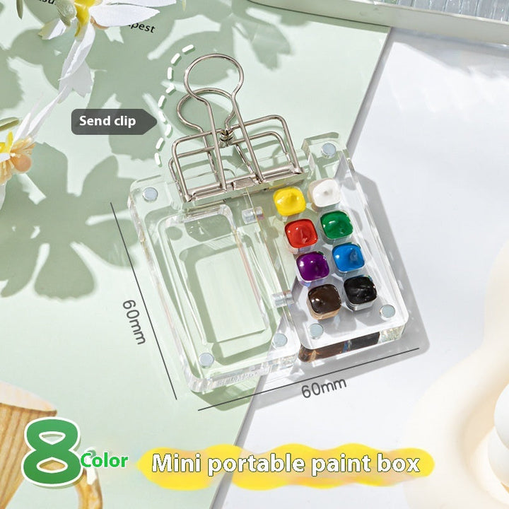 Mini Watercolor Box & Travel Sketchbook Set BLYNTRA