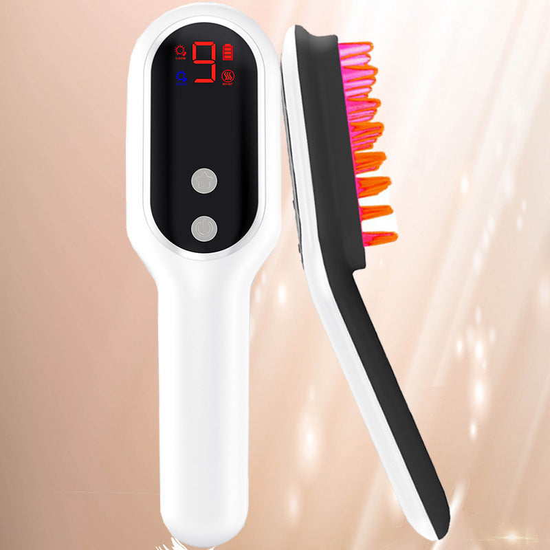 Wireless Head Massager Comb – Magnetic Therapy & LED Display by BLYNTRA BLYNTRA