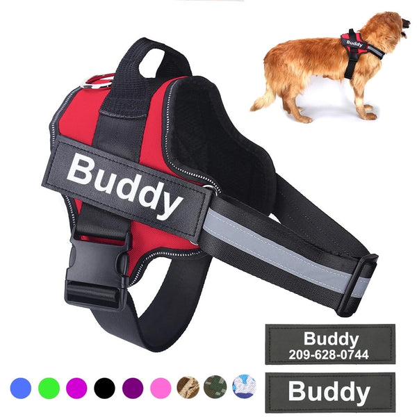Custom No-Pull Dog Harness | Reflective & Adjustable BLYNTRA