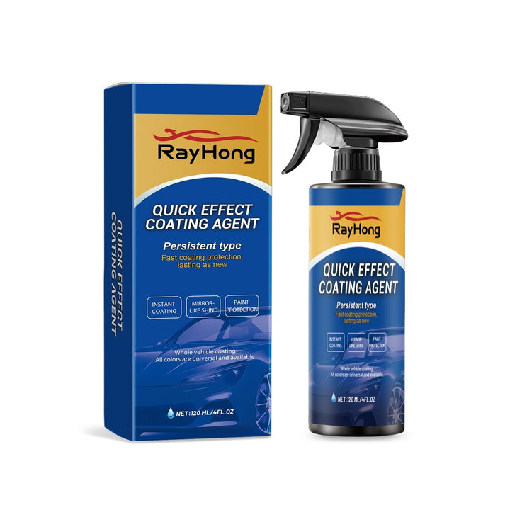Quick Car Coating Spray | Shine & Protect Fast Silicone Back Scrub Bath Brush
