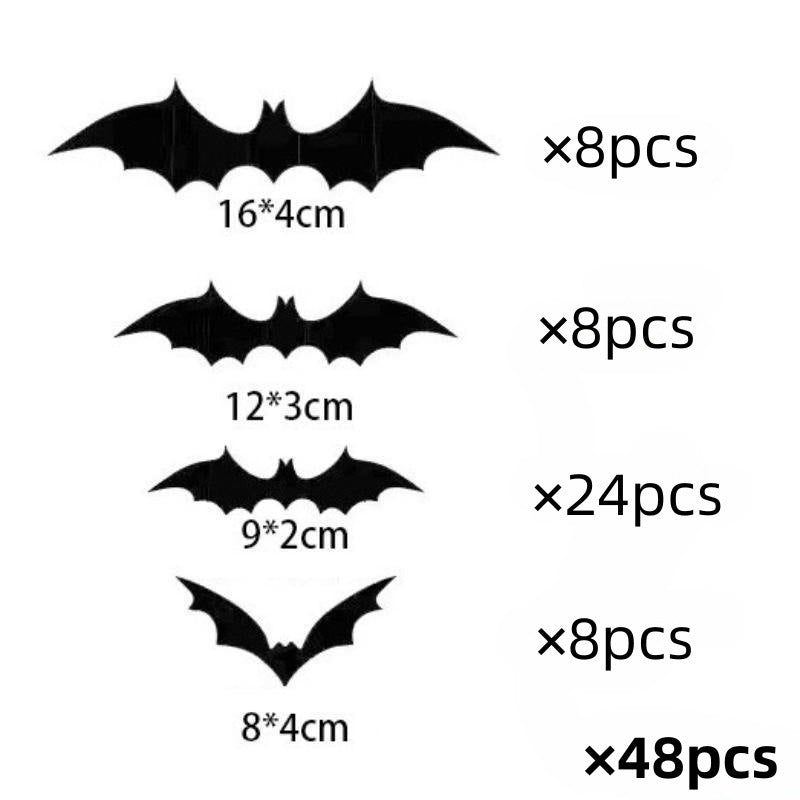 BLYNTRA 3D Bat Wall Stickers – Instantly Create Spooky Halloween Walls Silicone Back Scrub Bath Brush