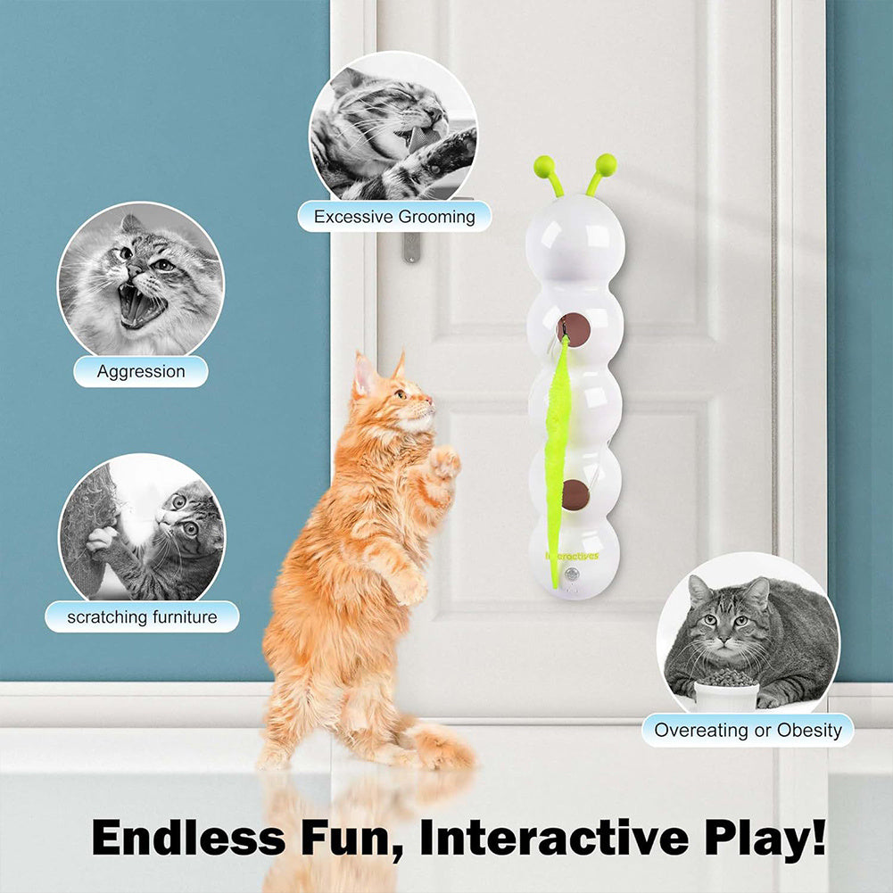Smart Teasing Cat Toy with Moving Tail BLYNTRA