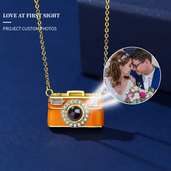 Projection Photo Necklace | Hidden Camera Pendant Blyntra
