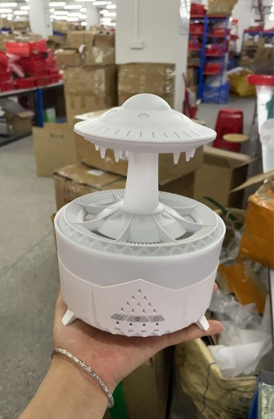 UFODrop USB Aroma Humidifier & Mist Diffuser Silicone Back Scrub Bath Brush