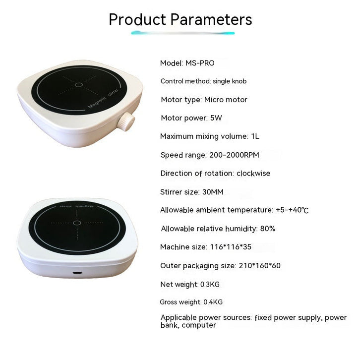Small Magnetic Stirrer Laboratory Stirrer BLYNTRA